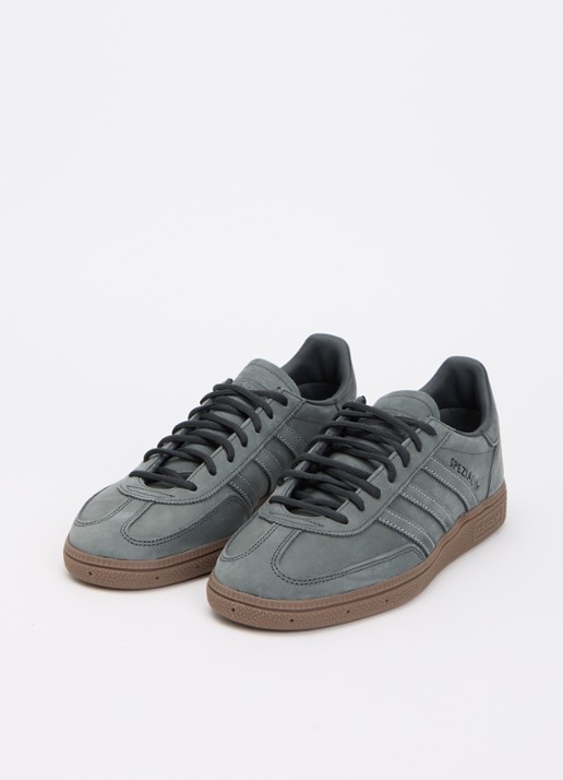 Adidas Handball Spezial sneaker van suède met leren details  - detail 2 antraciet