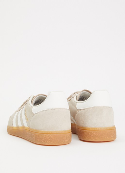 Adidas Handball Spezial sneaker van suède met leren details  - achterkant 5 beige