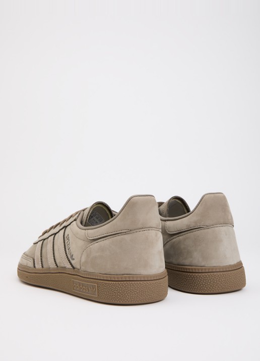 Adidas Handball Spezial sneaker van suède met leren details  - achterkant 2 bruin