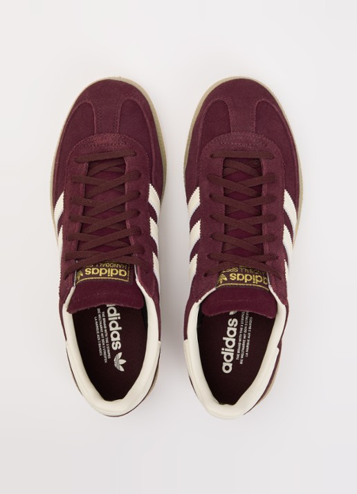 Adidas Handball Spezial sneaker van suède - detail 3 bordeauxrood