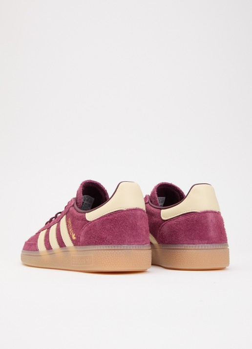Adidas Handball Spezial sneaker van suède - achterkant vanillegeel