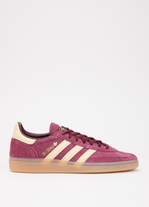 Adidas Handball Spezial sneaker van suède - voorkant 5 vanillegeel