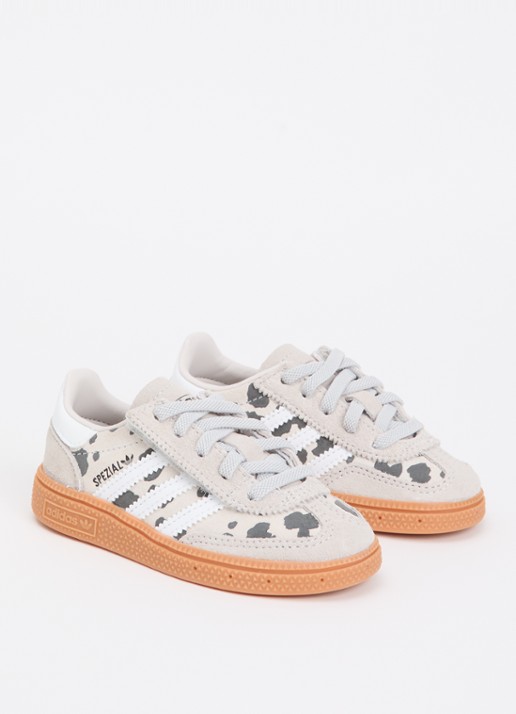 Adidas Handball Spezial sneaker van suède - voorkant 4 grijs
