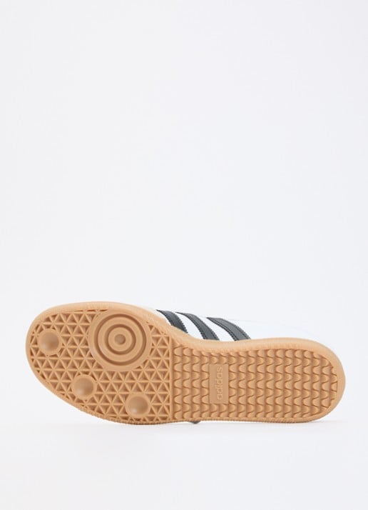 Adidas Samba OG ballerina van leer met logo - detail 3 wit