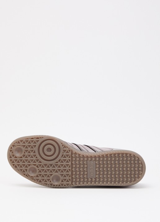 Adidas Samba OG sneaker van leer met lakfinish - detail 3 zwart