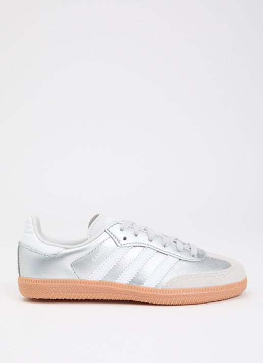 Adidas Samba OG sneaker van leer met suède details