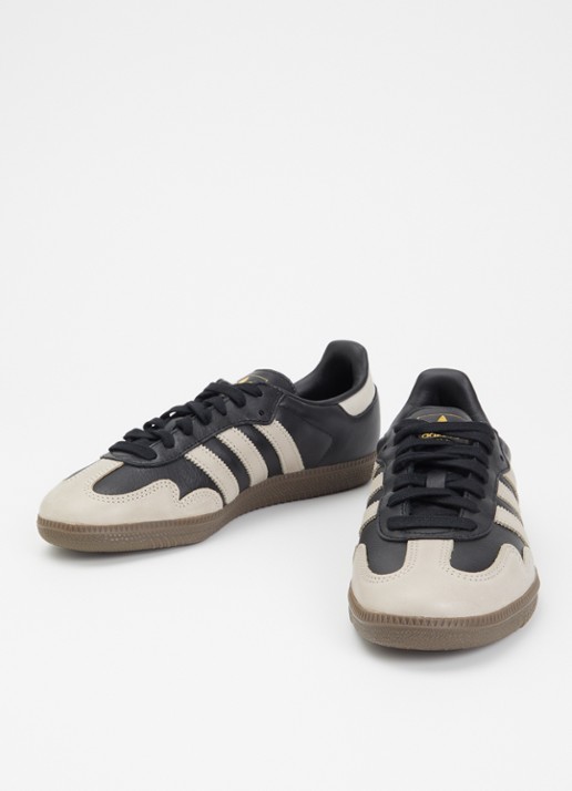 Adidas Samba OG sneaker van leer - detail 3 zwart