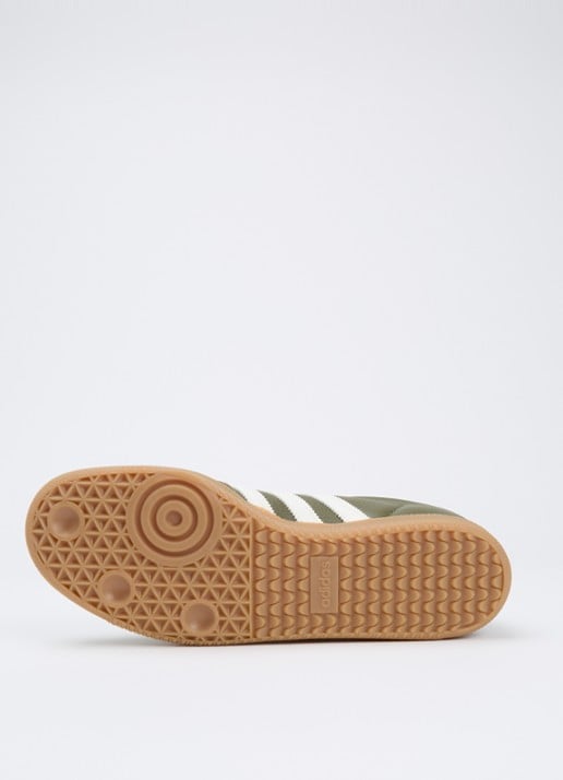 Adidas Samba OG sneaker van leer - detail 5 groen