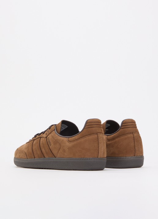 Adidas Samba OG sneaker van leer - achterkant 2 bruin