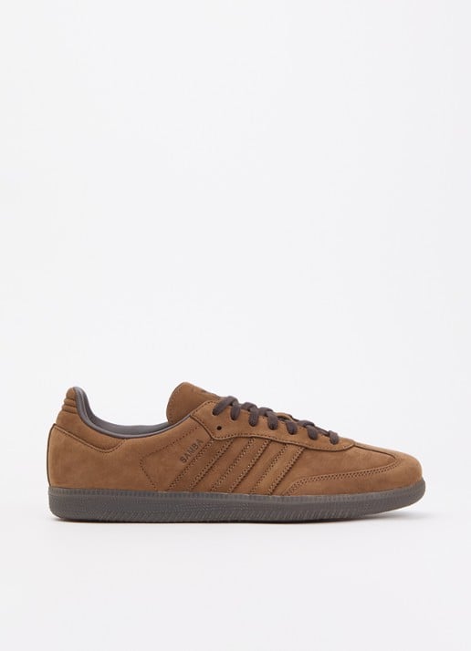 Adidas Samba OG sneaker van leer - voorkant bruin