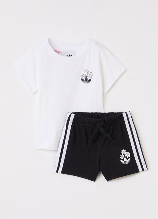Adidas Set van T-shirt met korte broek 2-delig
