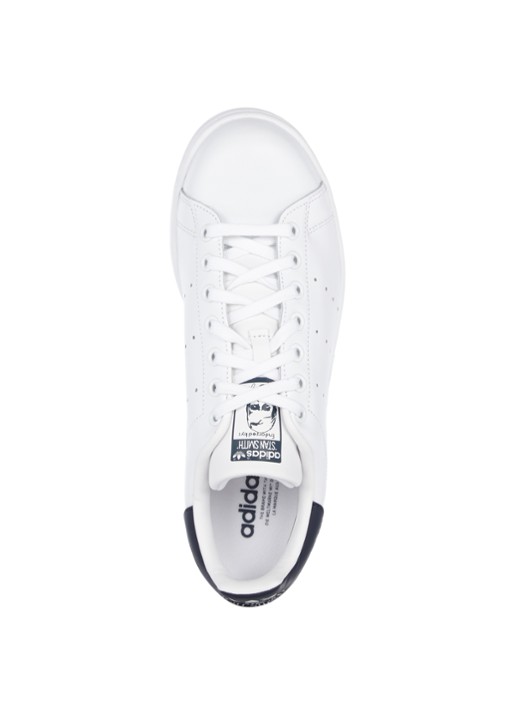 adidas Stan Smith sneaker van leer - detail wit