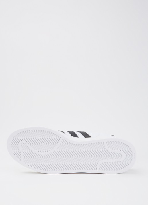Adidas Superstar sneaker van leer met logo - detail 5 wit