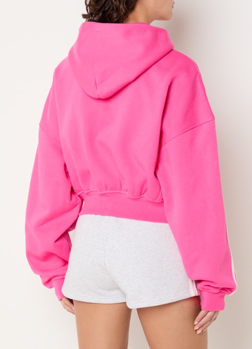 adidas Sweatvest met logoborduring - achterkant 5 roze