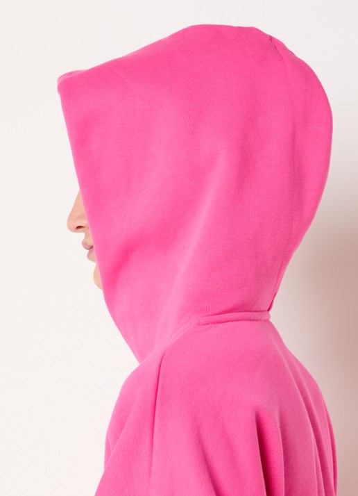 adidas Sweatvest met logoborduring - detail 2 roze