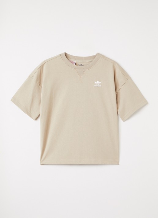 Adidas T-shirt met logoborduring