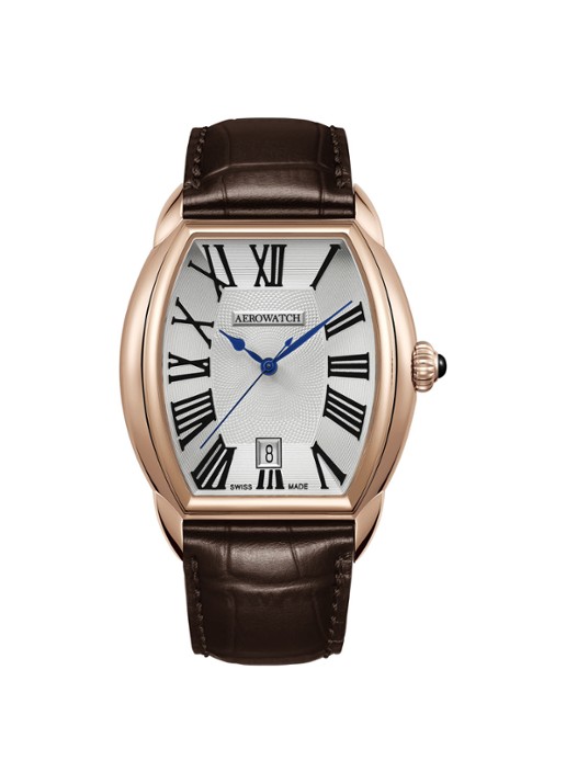 Aerowatch Streamline horloge A 42958 RO05 - voorkant roségoud
