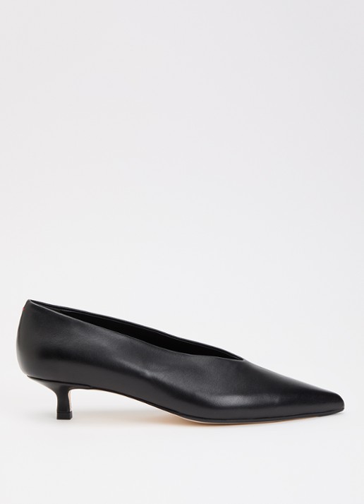 Aeyde Clara pump van lamsleer