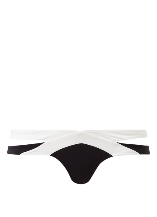 Agent Provocateur Mazzy brazilian bikinislip - voorkant 2 zwart
