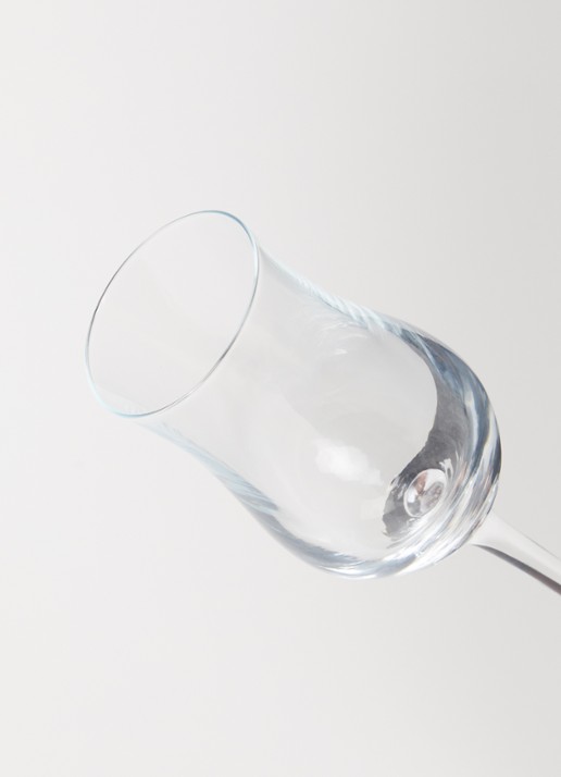 Åhléns Belle grappaglas 10 cl set van 2 - detail transparant