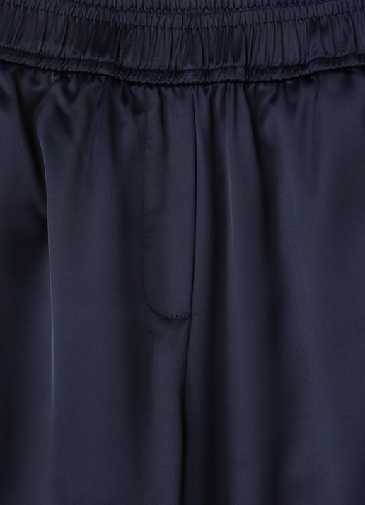 AI&KO Aurora wide fit broek - detail donkerblauw