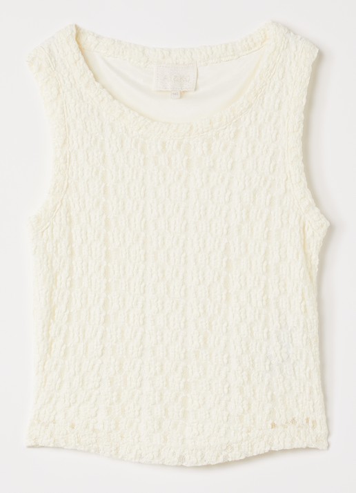 AI&KO Daira tanktop met structuur