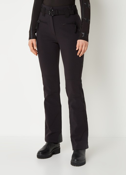 Airforce Aspen Star high waist flared fit skibroek met ceintuur