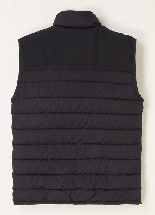 Airforce Gewatteerde bodywarmer met steekzakken - achterkant blauw