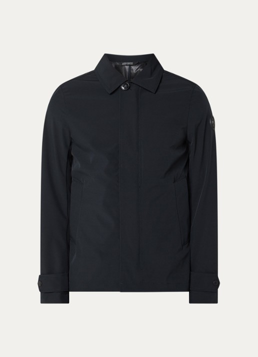 Airforce Jack met ritszakken en waterafstotende coating - voorkant 3 donkerblauw