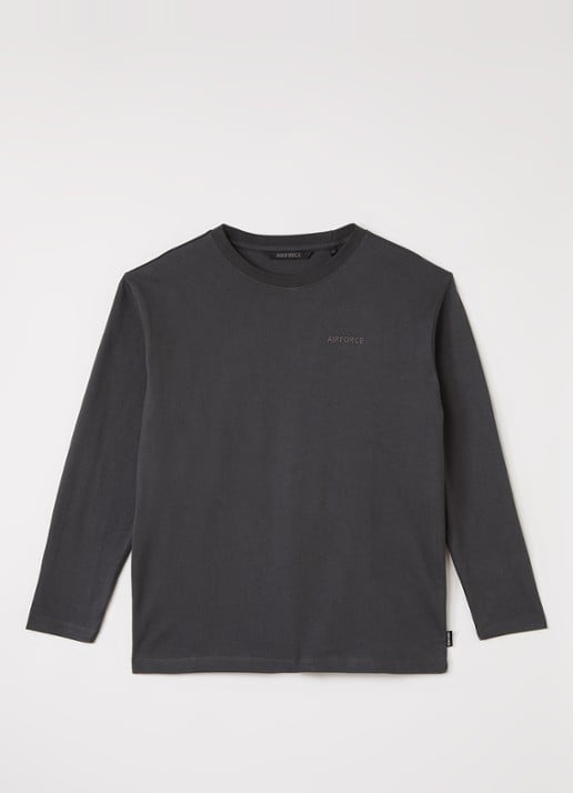 Airforce Longsleeve met logo