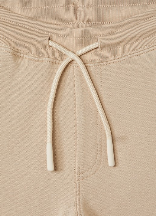 Airforce Loose fit korte joggingbroek - detail 4 beige