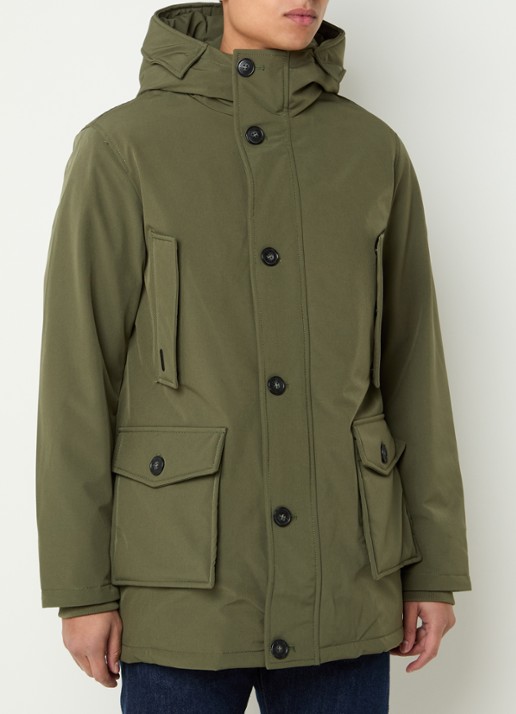 Airforce Maxwell gewatteerde jas met klepzakken