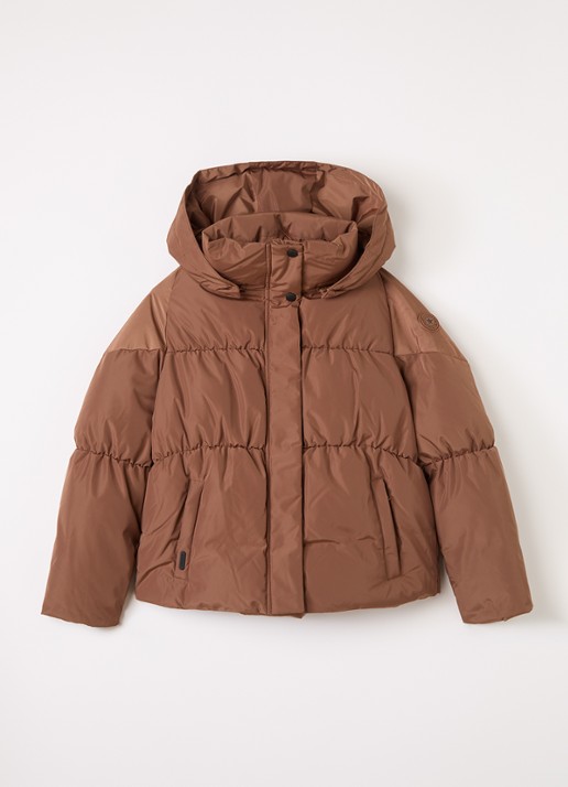 Airforce Maya pufferjack met afneembare capuchon