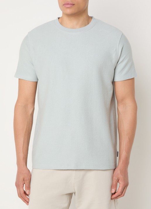 Airforce Milo T-shirt met logoborduring