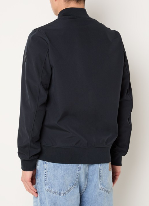 Airforce Pike bomberjack met steekzakken - achterkant donkerblauw