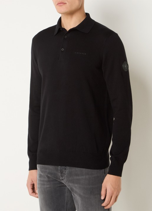Airforce Regular fit polo met logo