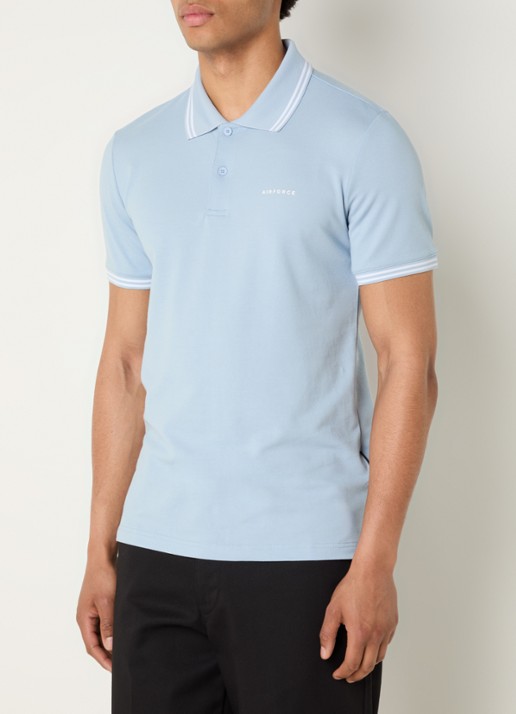 Airforce Regular fit polo met logoprint