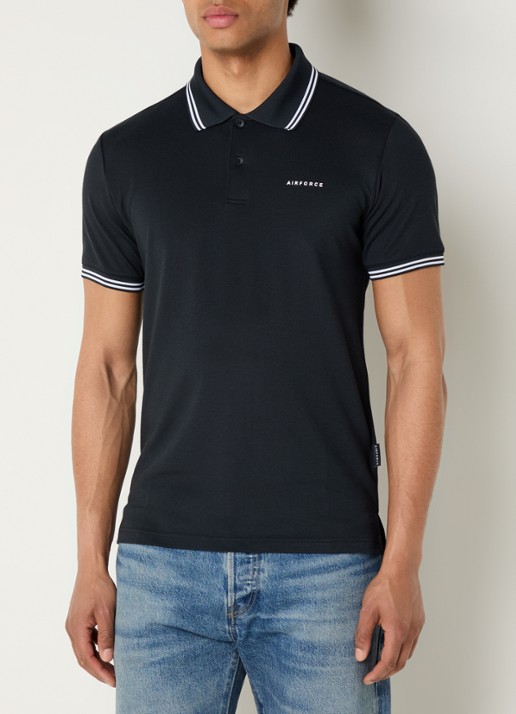 Airforce Regular fit polo met logoprint