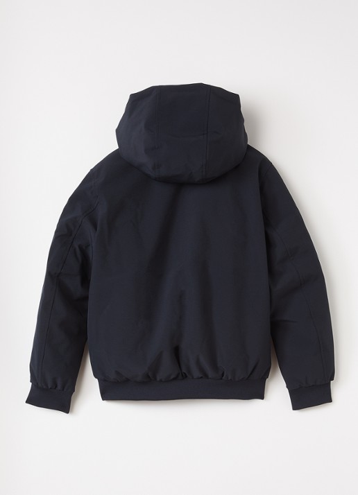 Airforce Reversible puffer jack  - achterkant donkerblauw