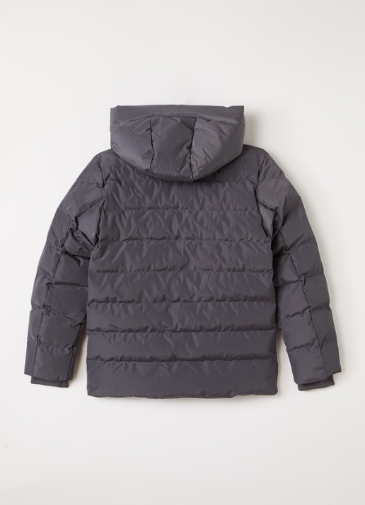 Airforce Robin puffer jack met capuchon - achterkant 3 grijs