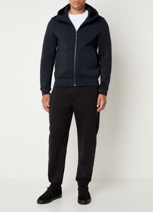 Airforce Scuba jack met capuchon en steekzakken - voorkant 5 donkerblauw