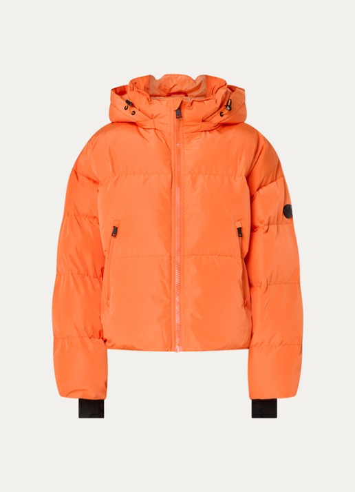 Airforce Sun Peaks ski-jas met afneembare capuchon en ritszakken - voorkant 4 oranje