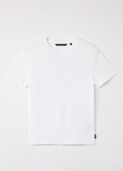 Airforce T-shirt met logo- en backprint