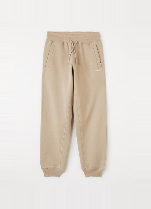 Airforce Tapered fit joggingbroek met logo - voorkant blauw