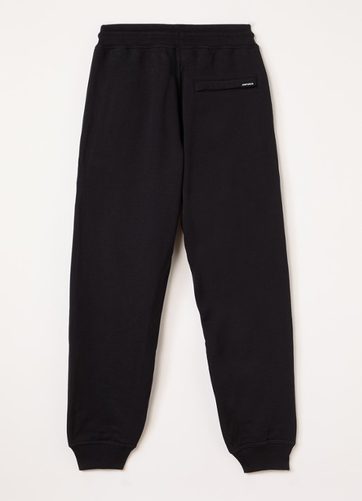 Airforce Tapered fit joggingbroek met ritszakken - voorkant 3 zwart