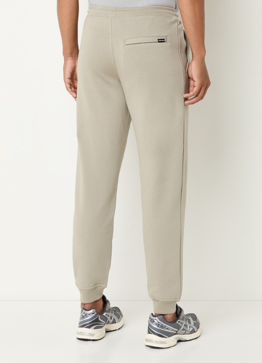 Airforce Tapered fit joggingbroek met steekzakken - achterkant khaki