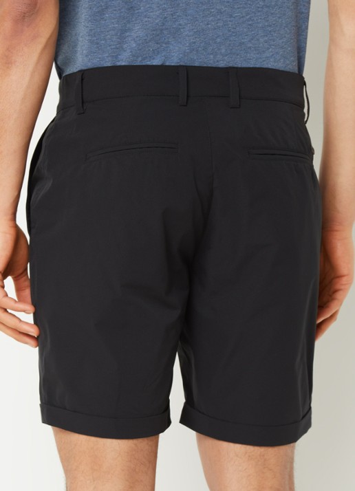 Airforce Zwemshorts met steekzakken - achterkant 4 zwart