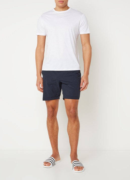 Airforce Zwemshorts met steekzakken - voorkant 3 indigo