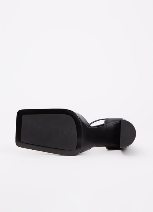 Alaïa D'Orsay sandelette van kalfsleer - detail 6 zwart