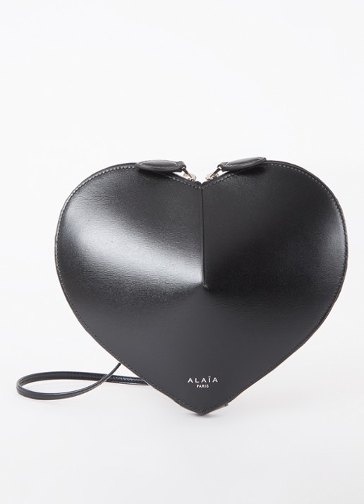 Alaïa Le Coeur crossbodytas van kalfsleer
